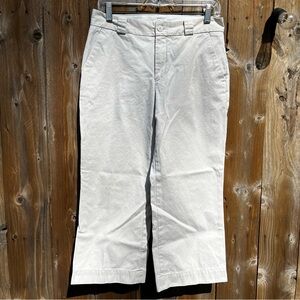 Gap Wide Leg White  Pants